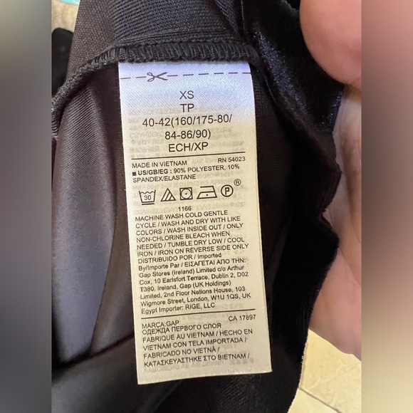 Velvet Black Gap Blouse - Picture 5 of 8